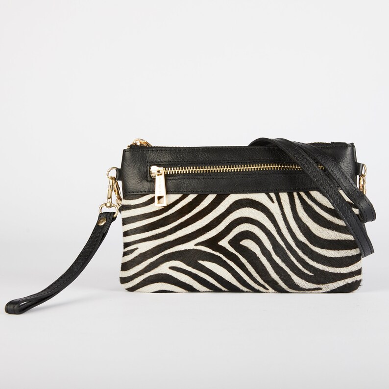 Zebra Print Clutch Bag Zebra Print Handbag Zebra Print | Etsy