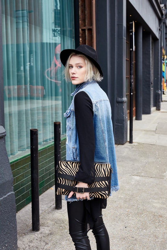Tasche Tiger Handtasche Animal Look Tasche Tiger Handtasche Animal Look