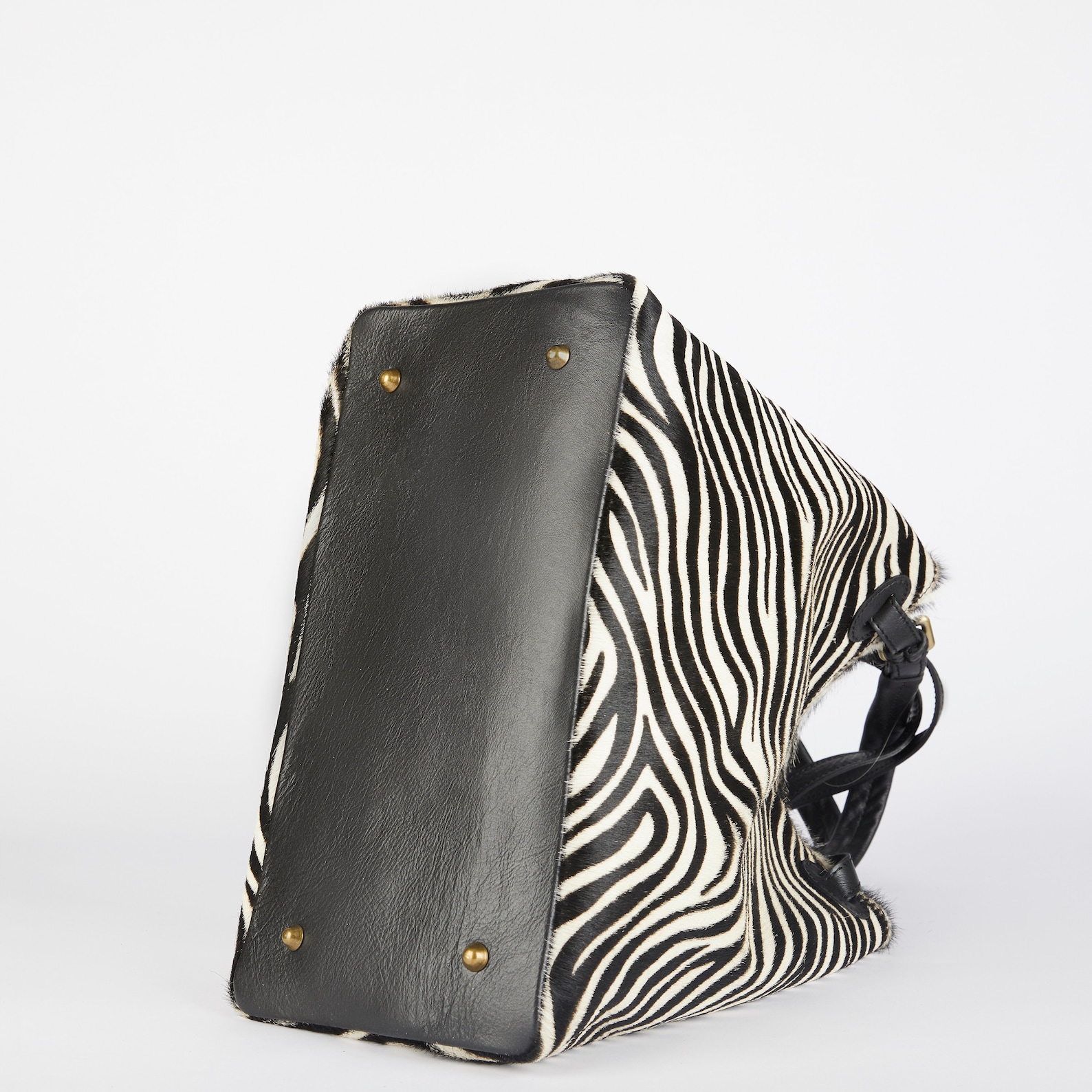 Zebra Print Tote Bag / Zebra Leather Bag / Zebra Crossbody Bag Etsy