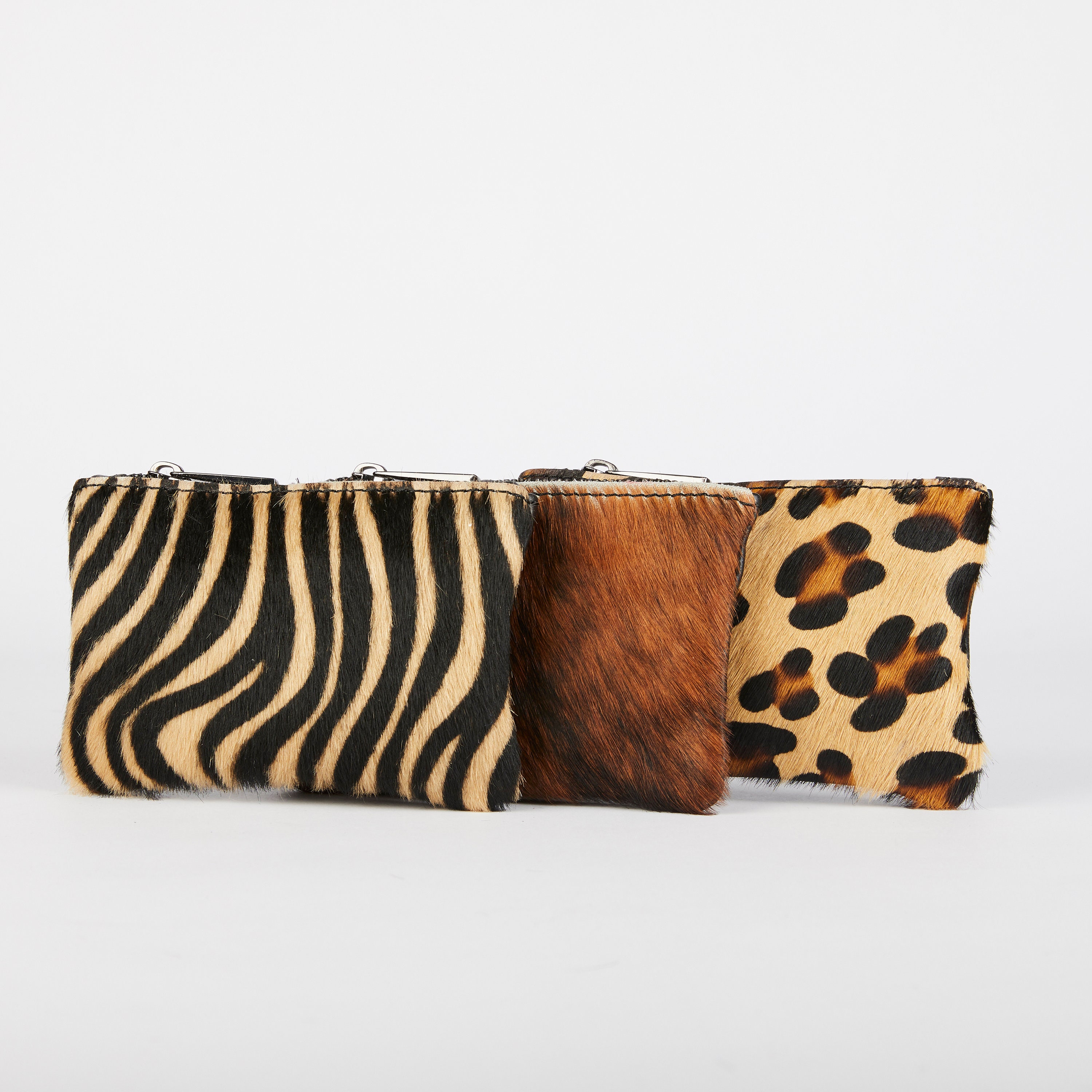 Céline Vintage - Leopard Print Pony Hair Shoulder Bag - Brown
