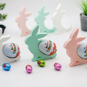 Ü-Egg Easter Bunny Holder | Surprise Egg Easter Bunny Egg Holder | different colors | Easter gift - egg children's surprise