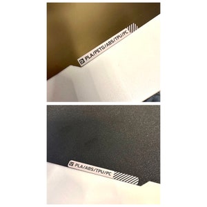 Autocollants de détection de feuilles pour imprimantes Bambu Lab - Version texturée et lisse disponible - Compatible P1P et X1C - Résistant à la chaleur