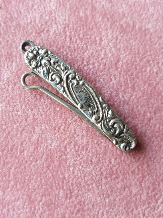 Chatelaine Sterling Silver Miniature Buttonhook
