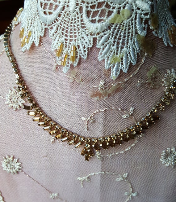 Sherman Rhinestone Necklace