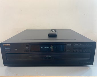 Onkyo DX-C370 Compact Disc Changer * 6 Discs * Remote Control