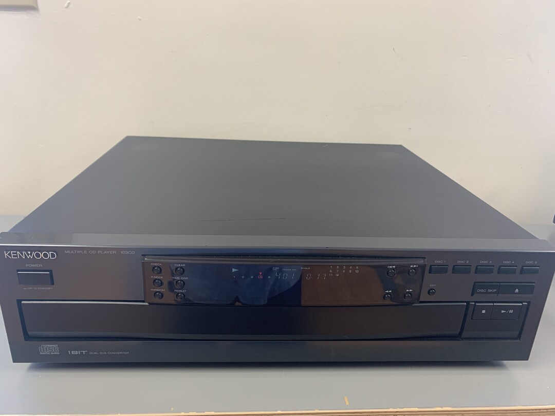Kenwood Dual D/A Converter 103 CD Changer Etsy