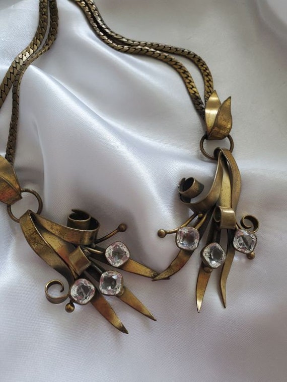 1950's Joseff of Hollywood Necklace, Art Deco, Art