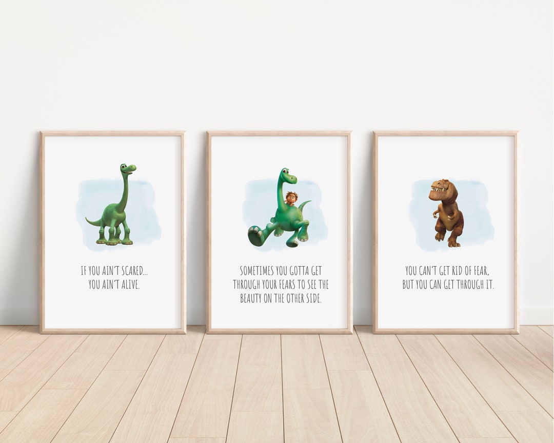 The Good Dinosaur Quotes Disney Poppa Momma Arlo Butch Buck Etsy