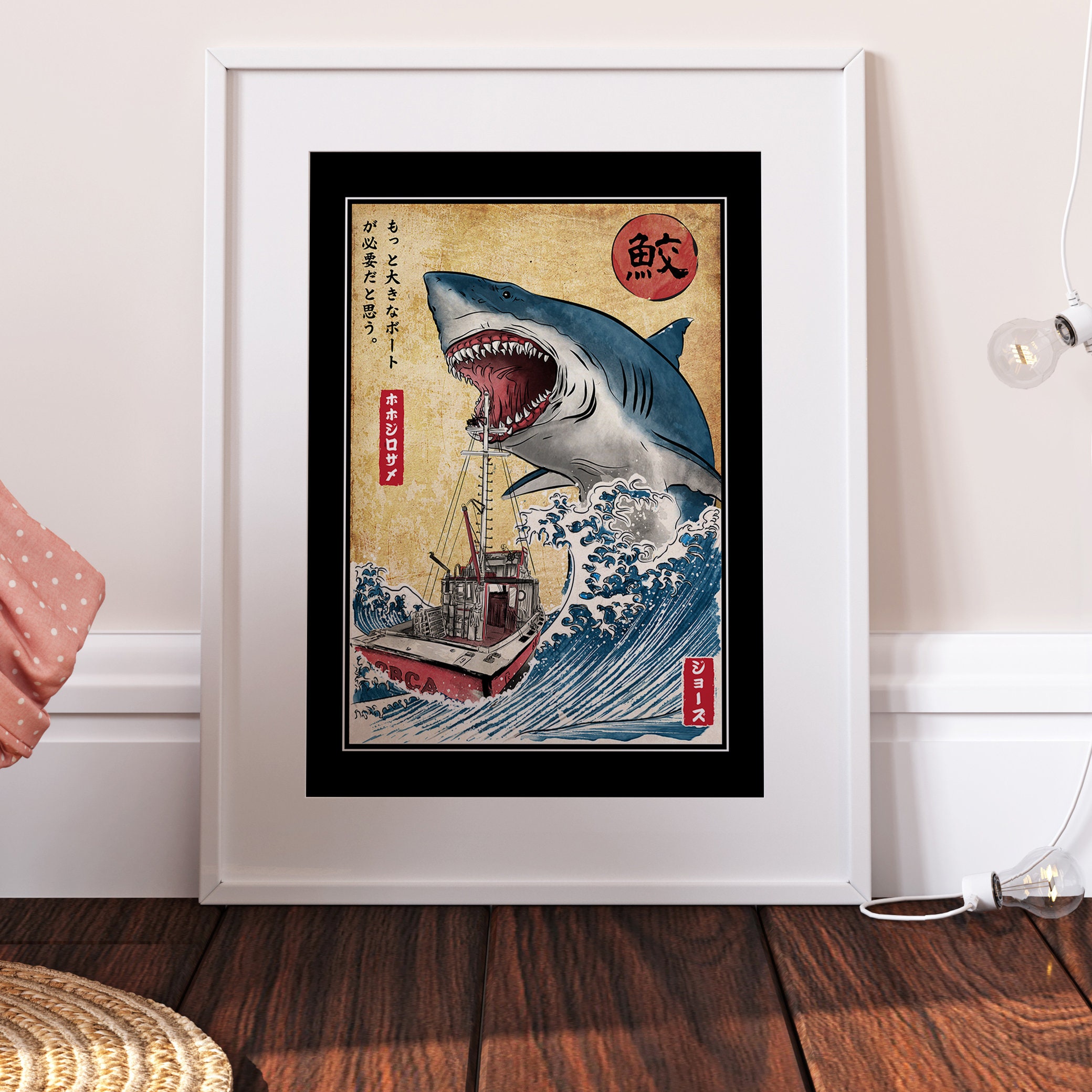 Discover Jaws Bruce Print | Pop Culture Decor Premium Matte Vertical Poster