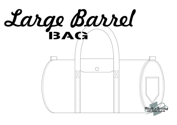 gym bag drawing