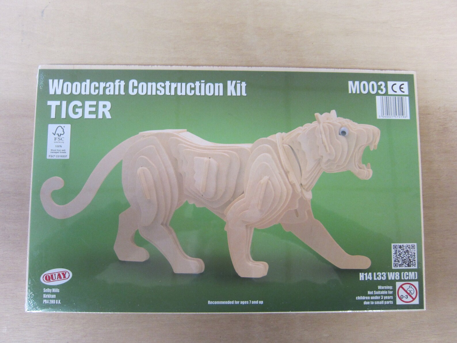 TIGER Woodcraft Construction Kit for KIDS/ADULTS M003 Etsy