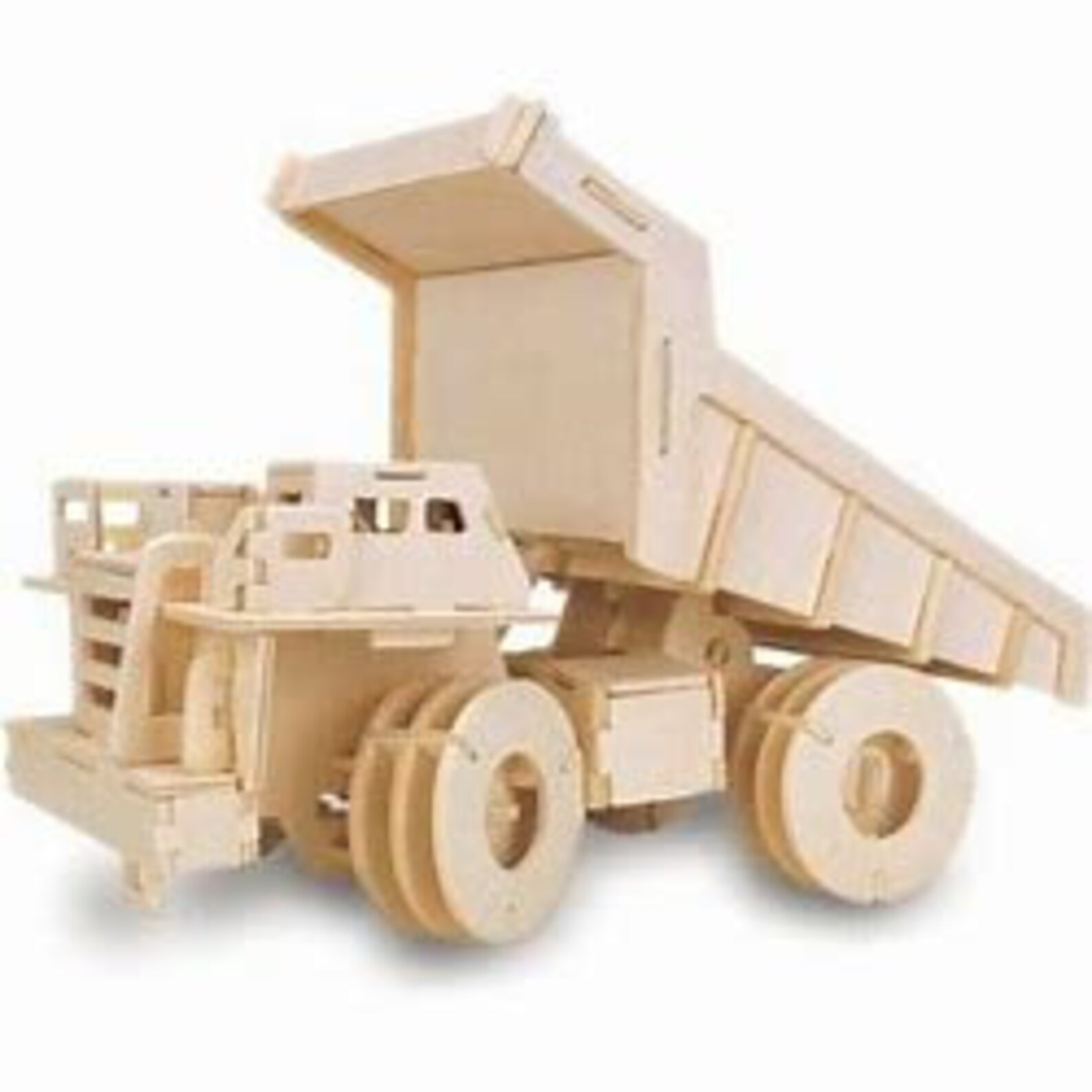 DUMP Truck / EXCAVATOR Woodcraft Construction Kits 3D Etsy