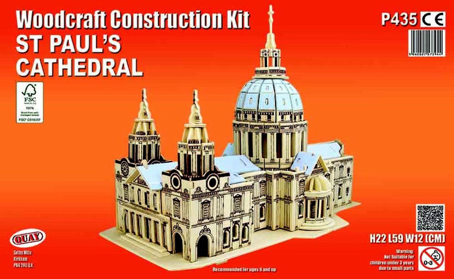 ST PAULS CATHEDRAL Woodcraft Construction Kit 3D Wooden Etsy Ireland