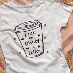 I run on disney and caffeine shirt clearance