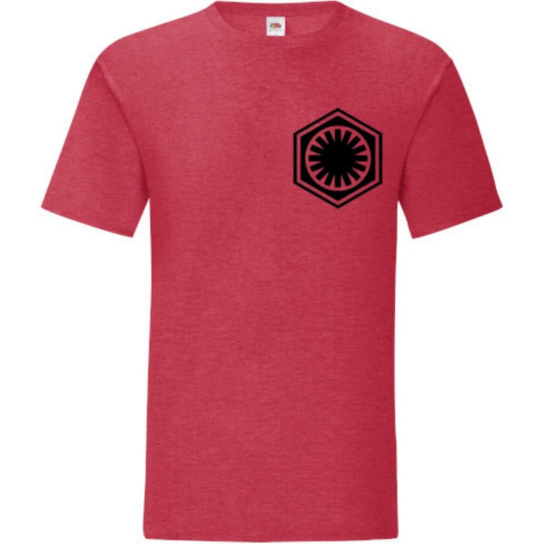 For lovers of Galaxy/'s Edge and Disney Parks First Order Logo tshirt Sizes in Unisex Mens and Womens Star Wars Dark Side Inspired T-Shirt