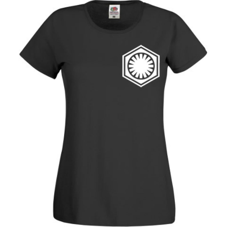 For lovers of Galaxy/'s Edge and Disney Parks First Order Logo tshirt Sizes in Unisex Mens and Womens Star Wars Dark Side Inspired T-Shirt