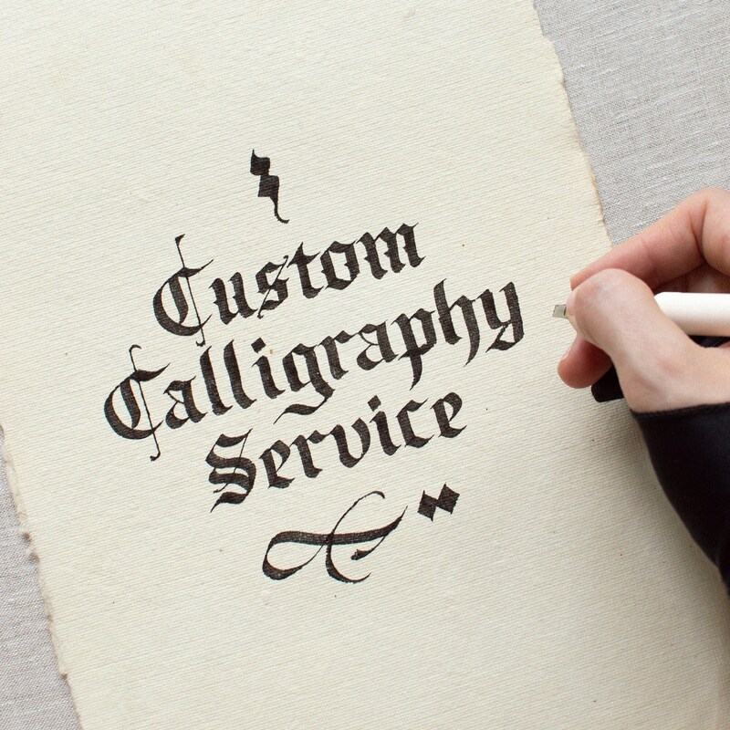 Calligraphy Signs - Etsy