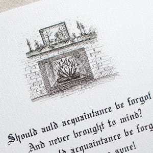 Caligrafía personalizada Letras en inglés antiguo Poema escrito a mano Caligrafía Letras góticas personalizadas Caligrafía gótica Caligrafía inglesa redonda