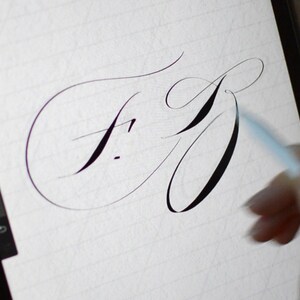 Calligraphy Brush Procreate Handwriting Practice