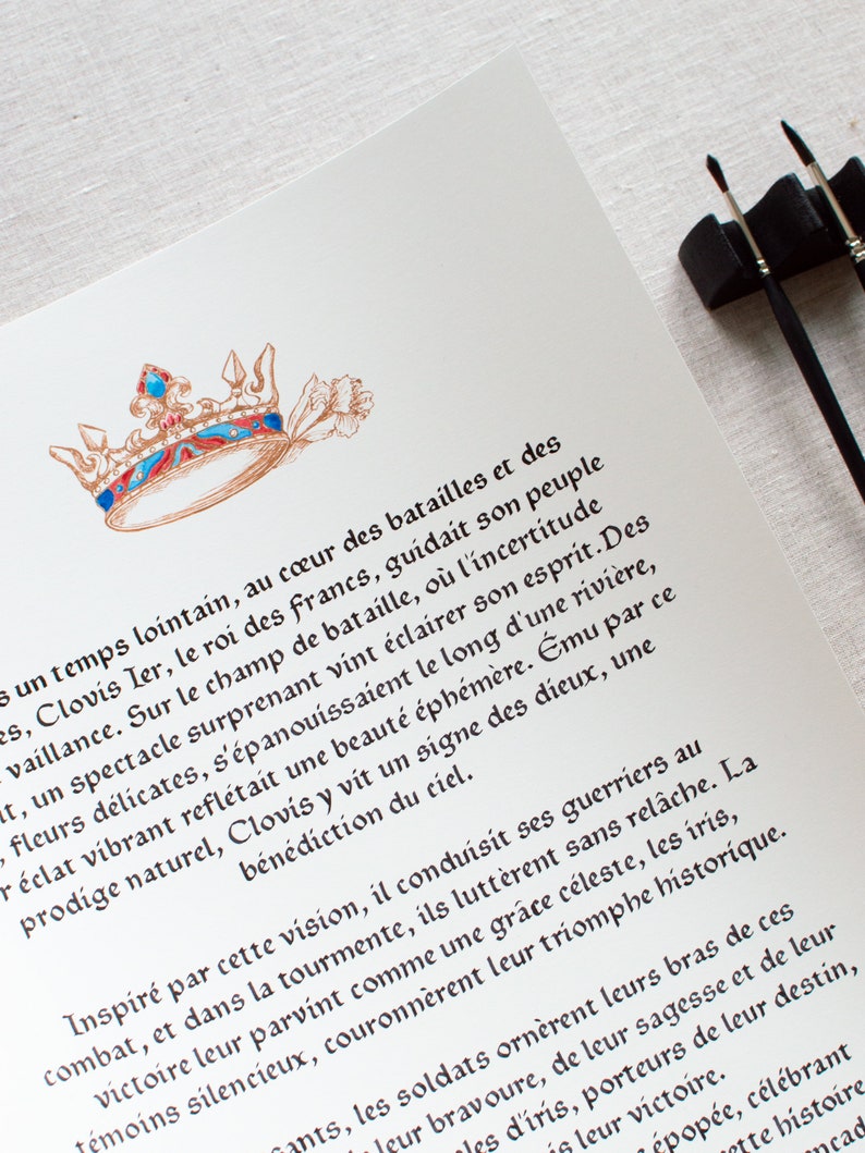 Custom Calligraphy Service Handwritten Poem Letter Sketch Calligraphy ...