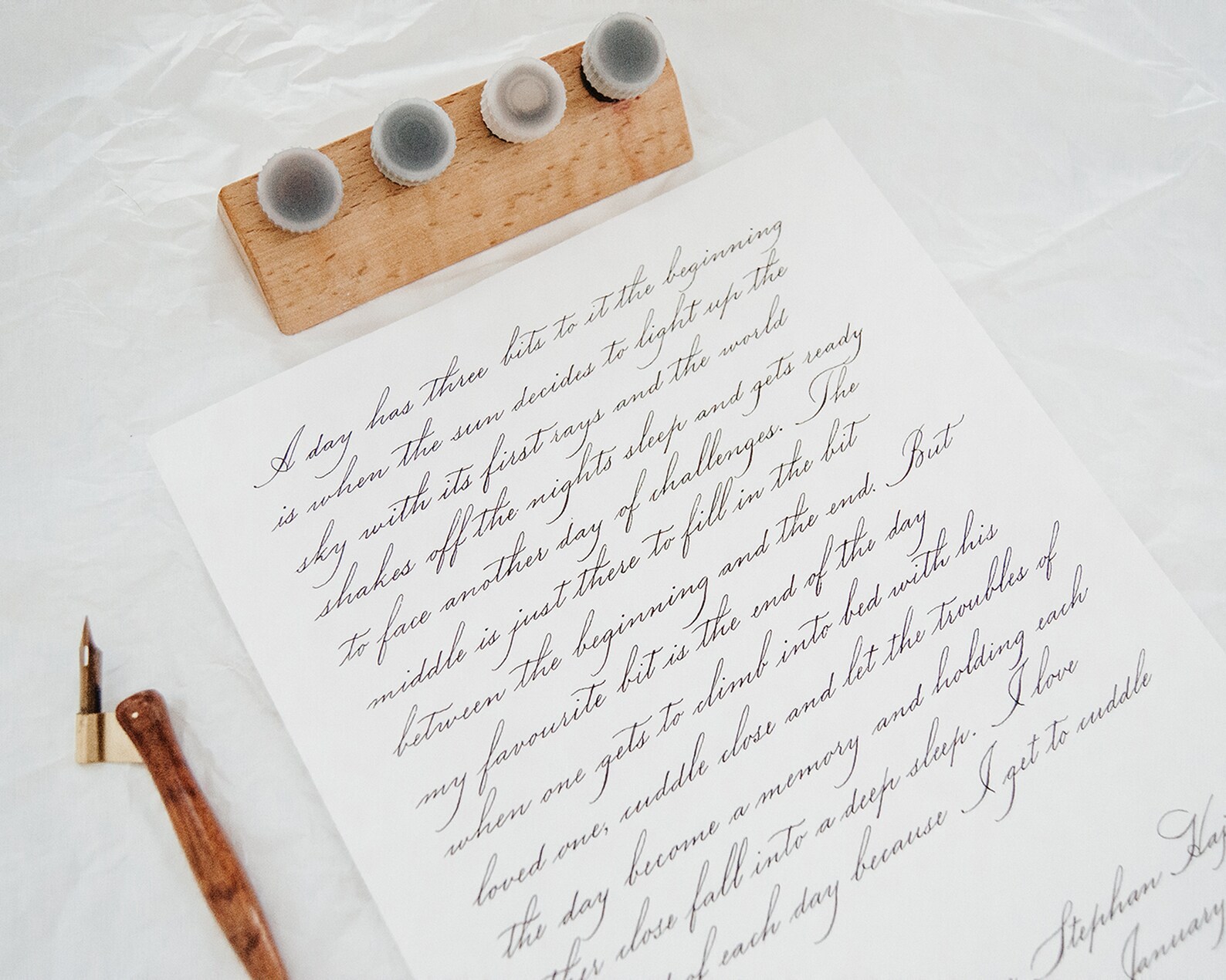 Custom Calligraphy Quote Wall Art Print Personalized Gift - Etsy
