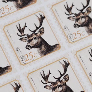 Christmas Stamp Santa Letter Stamp Sticker Christmas Santa Postal Mark Santa Postal Stamp Santa Mail Stamp Vintage North Pole Post Stamp