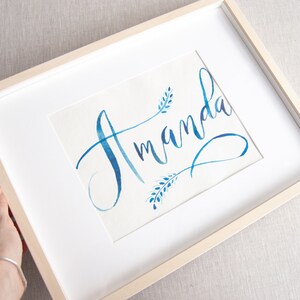 Handwritten Quote Bespoke Calligraphy