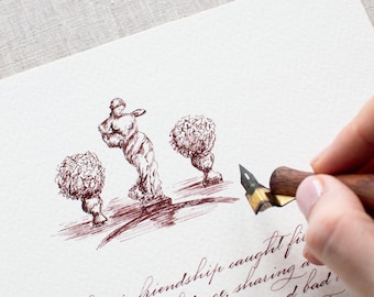 Aangepaste handgeschreven gedicht print papier verjaardag paar cadeau aangepaste kalligrafie brief gepersonaliseerde kalligrafie galerij muur kunst bruiloft gelofte