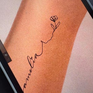 Tattoo Custom Design Motivational Word Tattoo Design Script Custom Tattoo Script Name Tattoo Name On Wrist Word Cursive Tattoo Design
