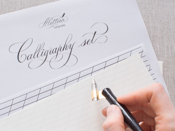 Calligraphy Notebook: Calligraphy & Hand Lettering Notepad