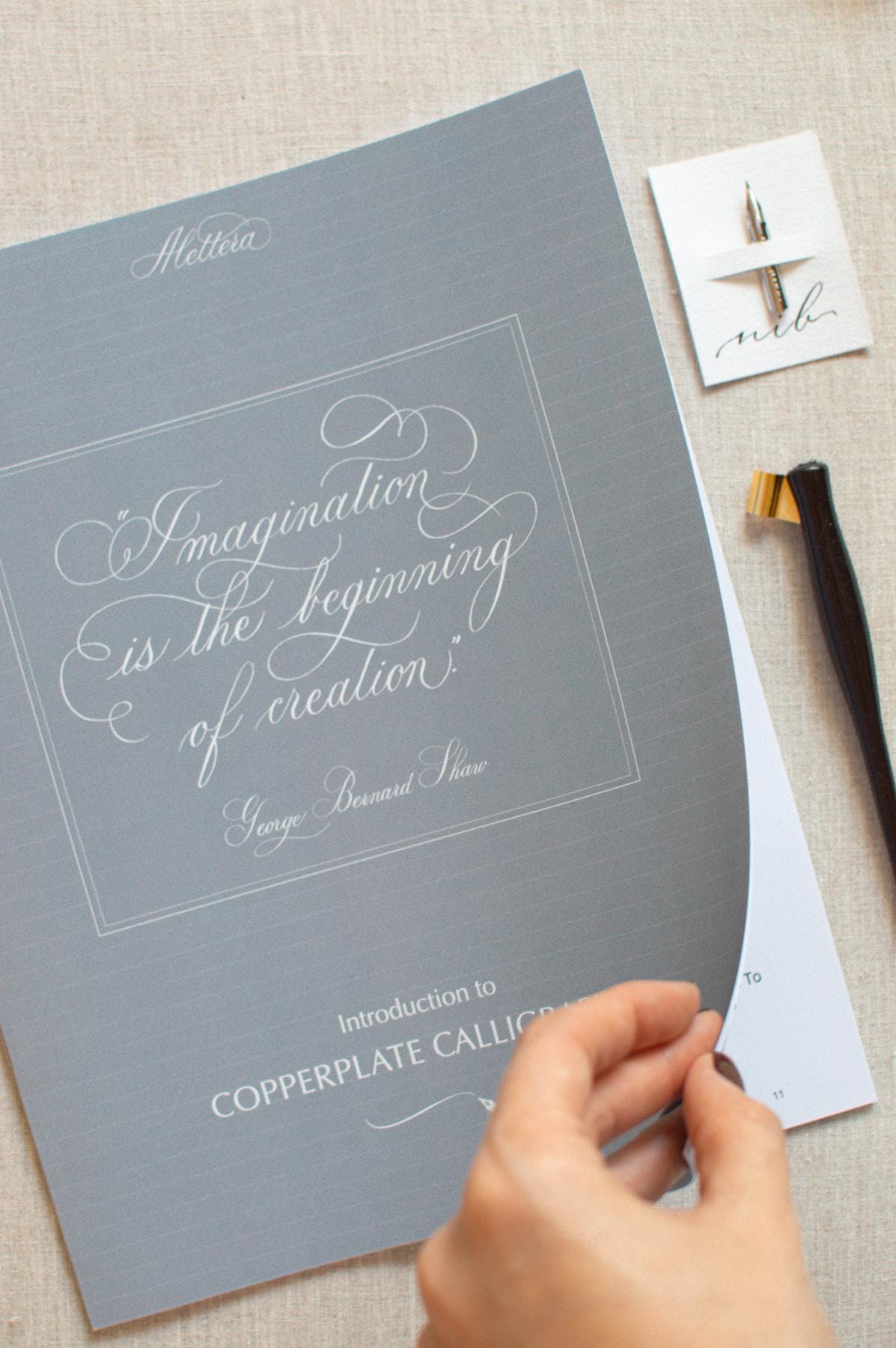 カリグラフィースターターキット カリグラフィーキット ハンド