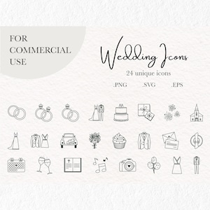 Wedding Icon SVG Wedding Clipart Wedding Timeline Icon Wedding Symbol Hand Drawn Graphic Element Wedding Invitation Icon Bridal Graphic Icon