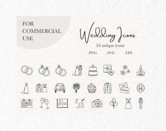 Wedding Icon SVG Wedding Clipart Wedding Timeline Icon Wedding Symbol Hand Drawn Graphic Element Wedding Invitation Icon Bridal Graphic Icon