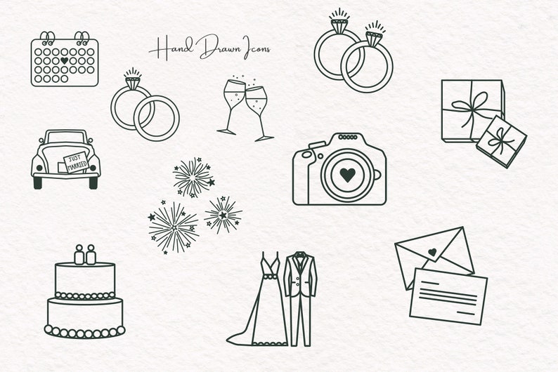 Wedding Program Itinerary Schedule Wedding Itinerary Icon Clipart