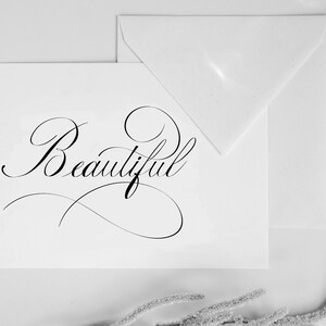 Calligraphy Masque Tissu Coton Procreate Calligraphy Writing