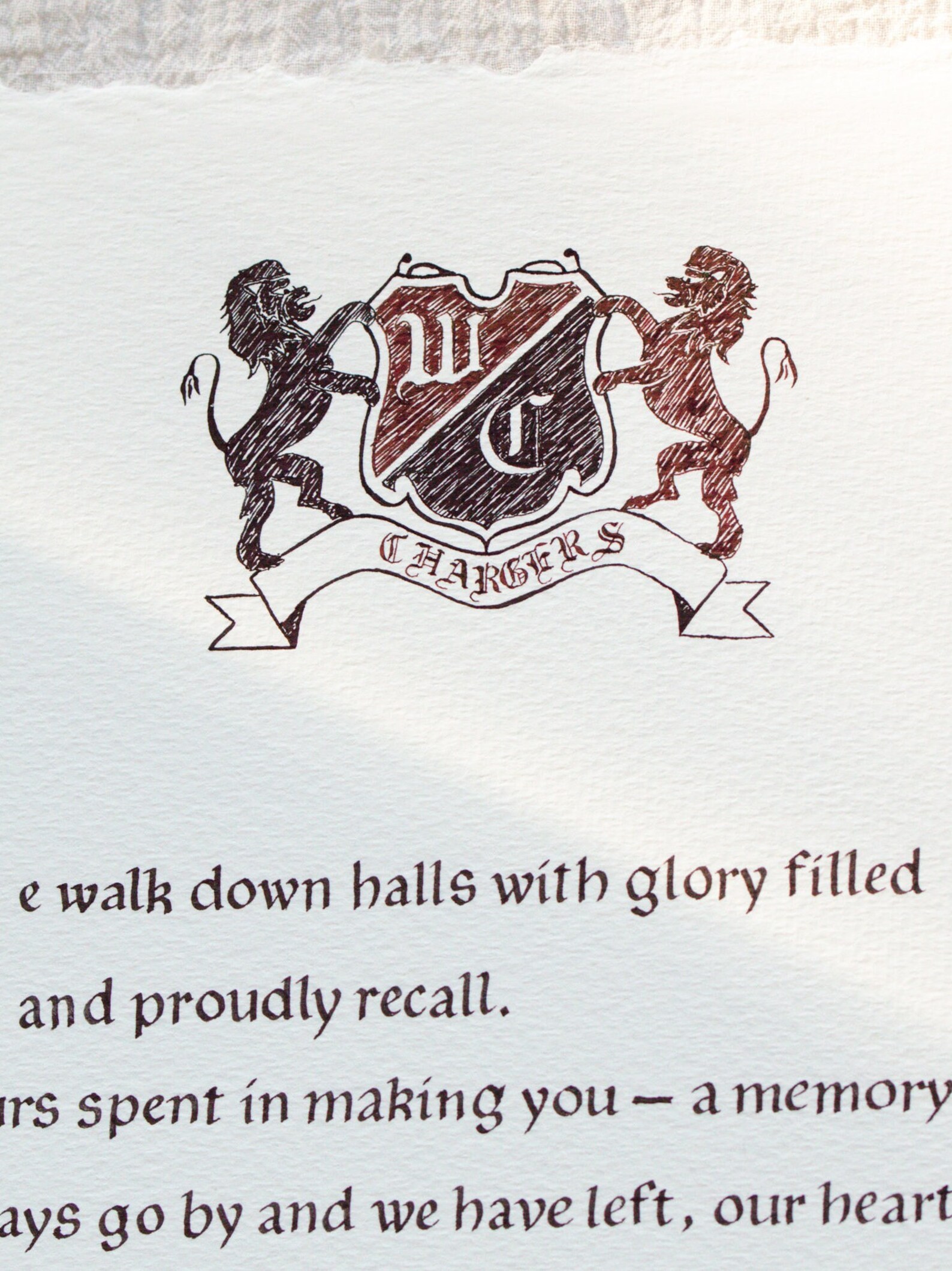 Handwritten Poem Custom Calligraphy Service Letter Sketch Calligraphy ...