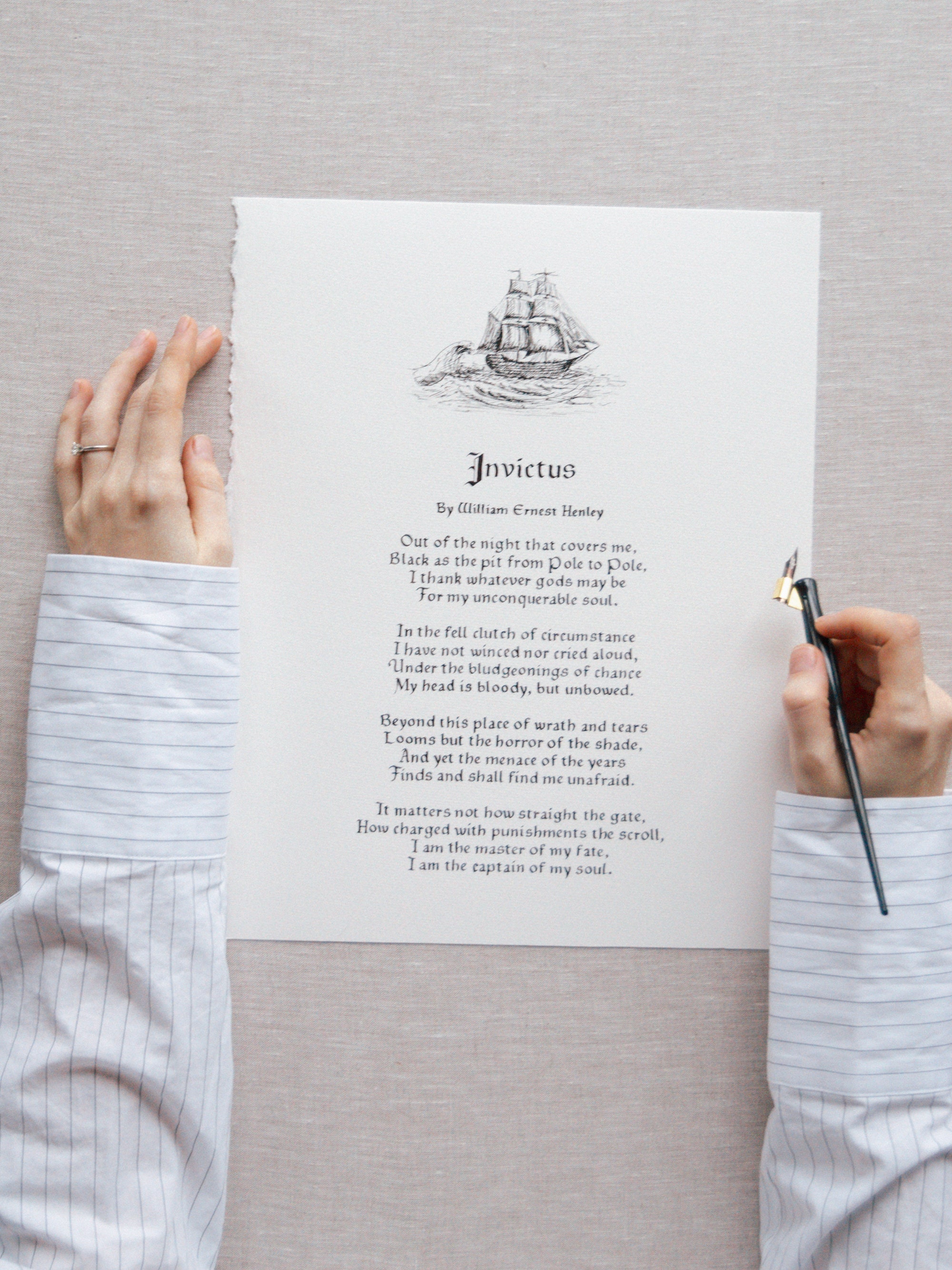 Custom Calligraphy Service Handwritten Poem Letter Sketch Calligraphy ...
