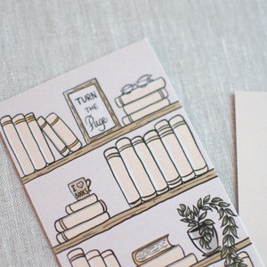 Reading List Bookmark Tracker Book List Bookmark Reading List Book List Bookmark Gift Friend Bookmark Gift Bookshelf Book Club Gift Art image 8