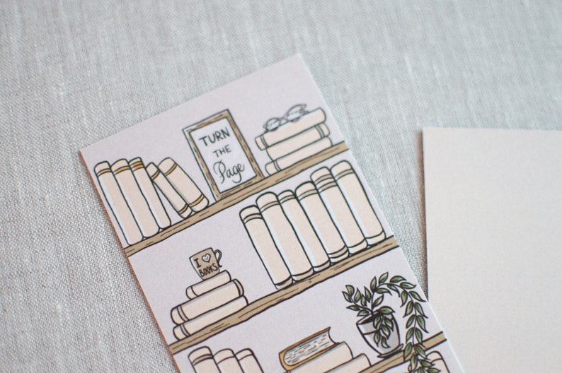 Reading List Bookmark Tracker Book List Bookmark Reading List Book List Bookmark Gift Friend Bookmark Gift Bookshelf Book Club Gift Art image 8