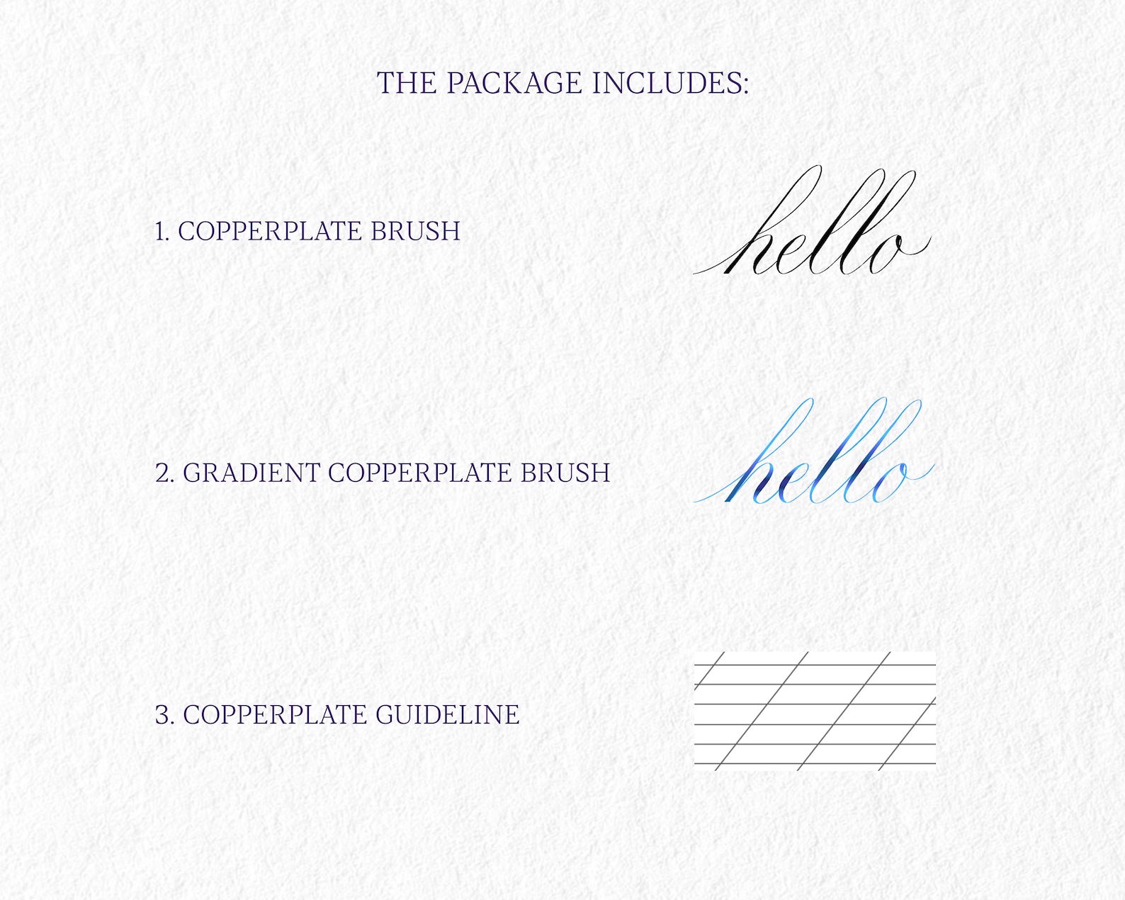 Procreate Calligraphy Brush Business Cursive Procreate Copperplate ...