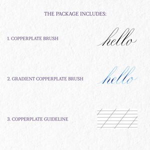 Basic Starter Kit Spencerian Guide Sheet iPad Practice Modern