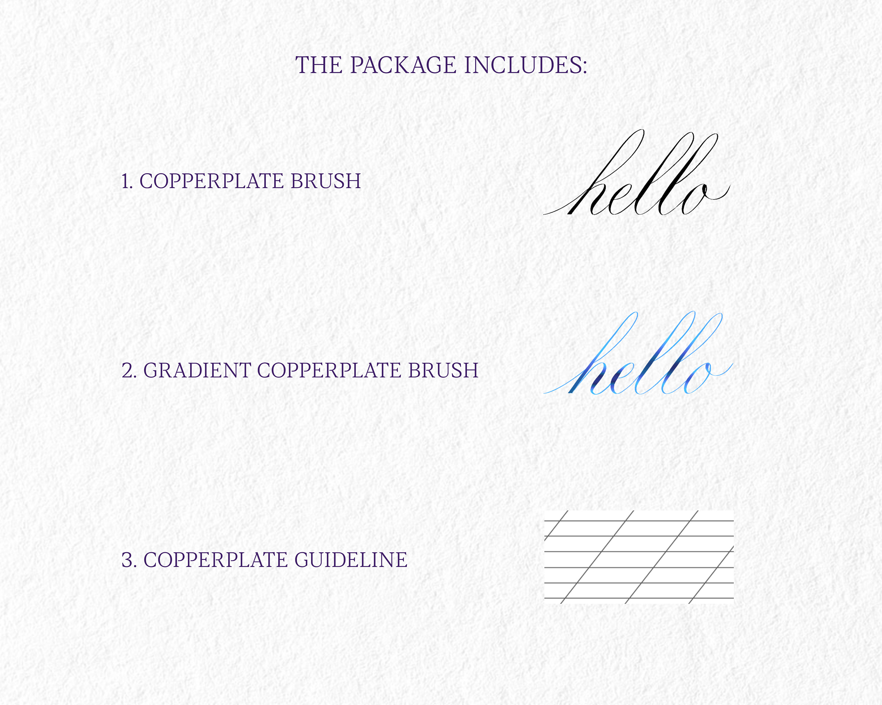 Procreate Calligraphy Brush Business Cursive Procreate Copperplate ...
