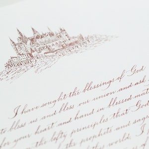 Lettre à la mère et au père de la mariée Cadeau de la fille Cadeau de mariage pour les beaux-parents Carte de la mariée Lettre à la mère de la mariée Cadeau