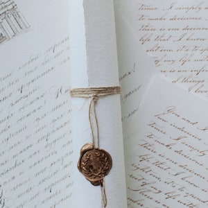 Medieval Scroll Love Letter Custom Calligraphy Handwritten Poem ...