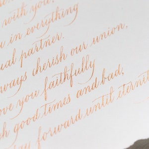 Cita de caligrafía personalizada Carta manuscrita Caligrafía personalizada Poema Arte Caligrafía Servicio Carta a los suegros Suegro Regalo Manuscrito
