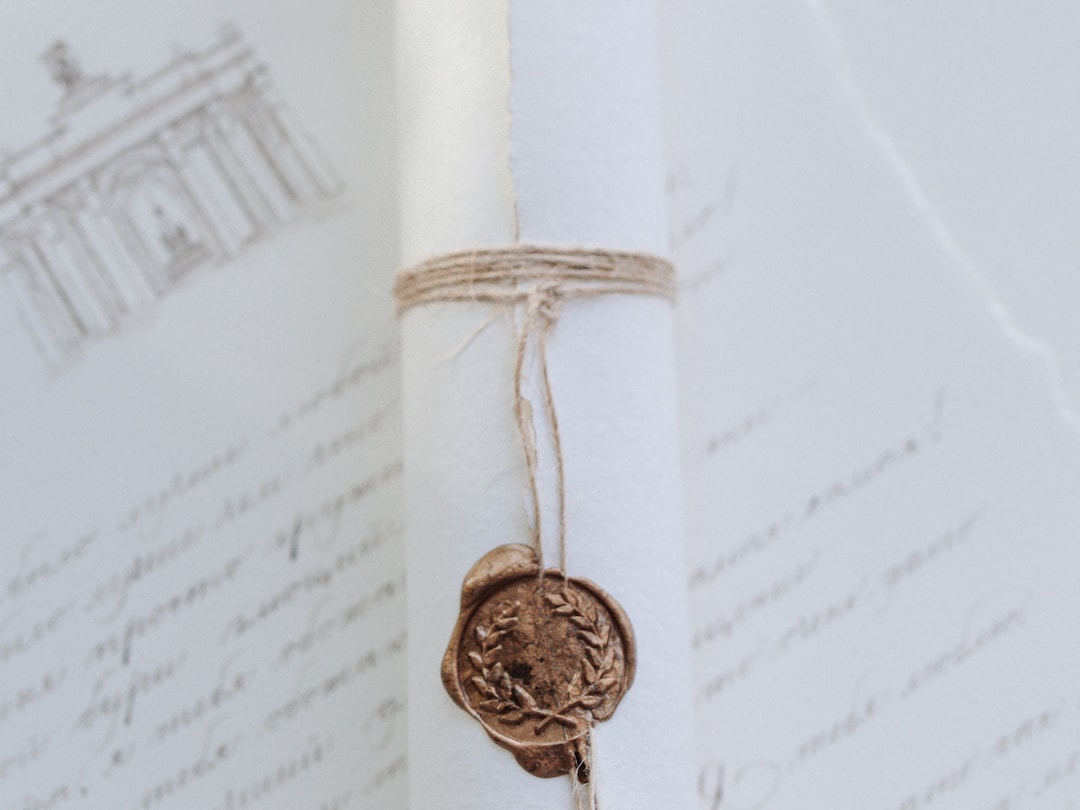 Custom Calligraphy Medieval Scroll Love Letter Handwritten Poem