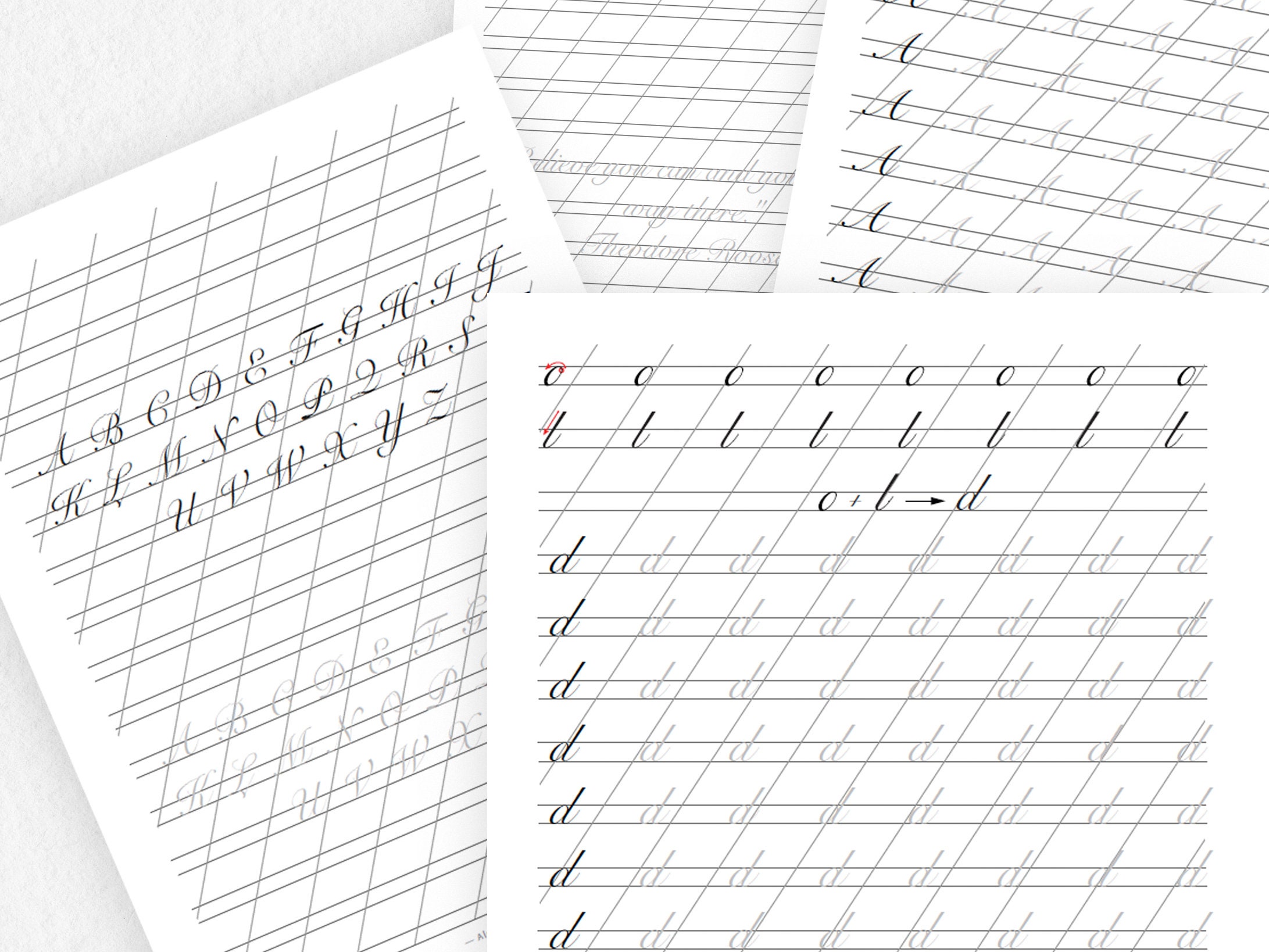 HANDWRITING PAGE PRACTICE visual data 2