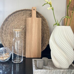 Oak cutting board – customizable with your desired engraving image 7
