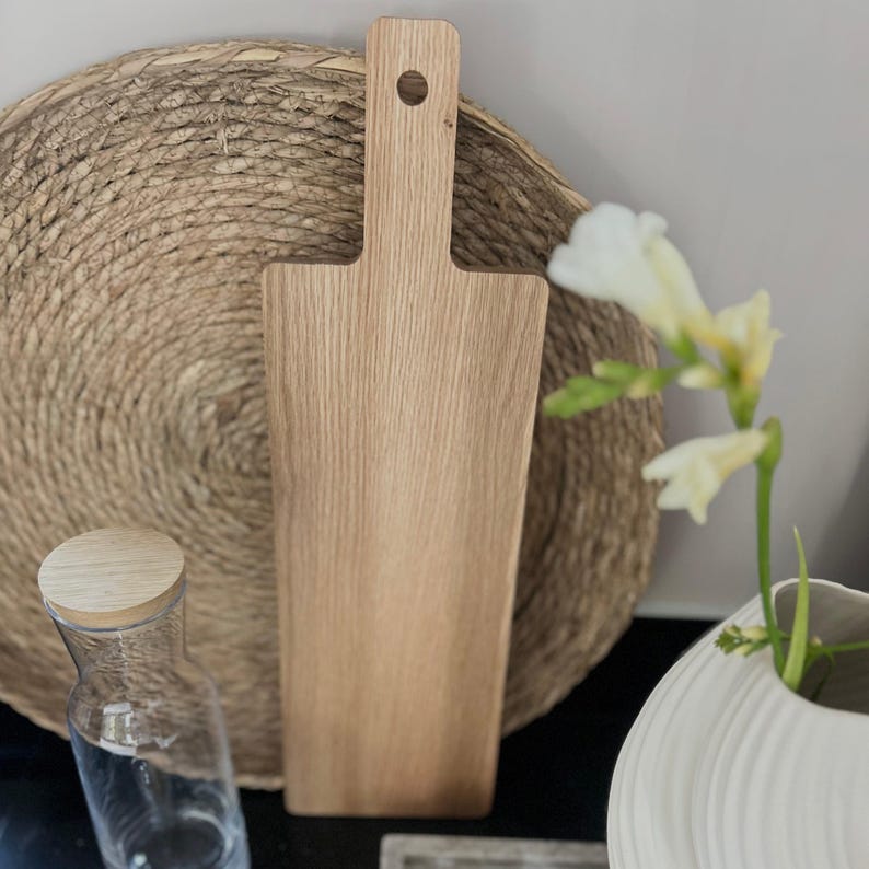 Oak cutting board – customizable with your desired engraving image 6