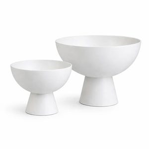 Cuenco de metal con base Nordic Bloom: cuenco decorativo de estilo nórdico, accesorio moderno para el hogar.